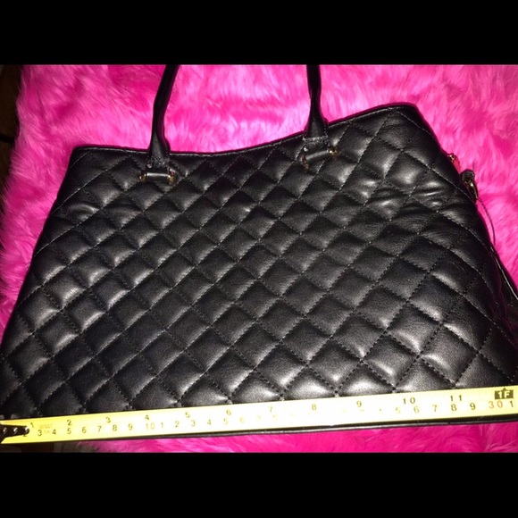 Bebe black Danielle satchel purse - Picture 14 of 16